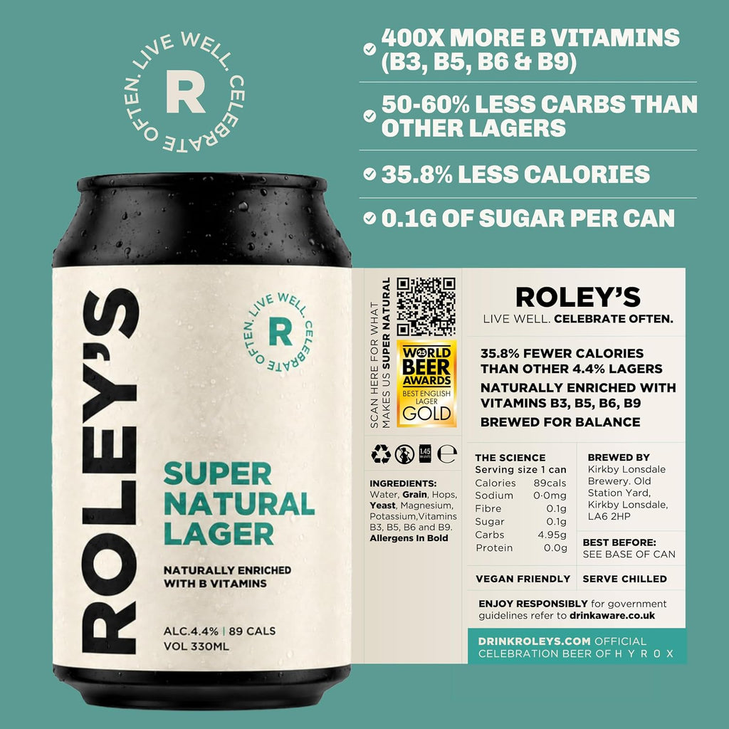 ROLEY's Super Natural Lager