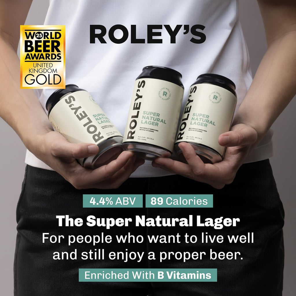 ROLEY's Super Natural Lager