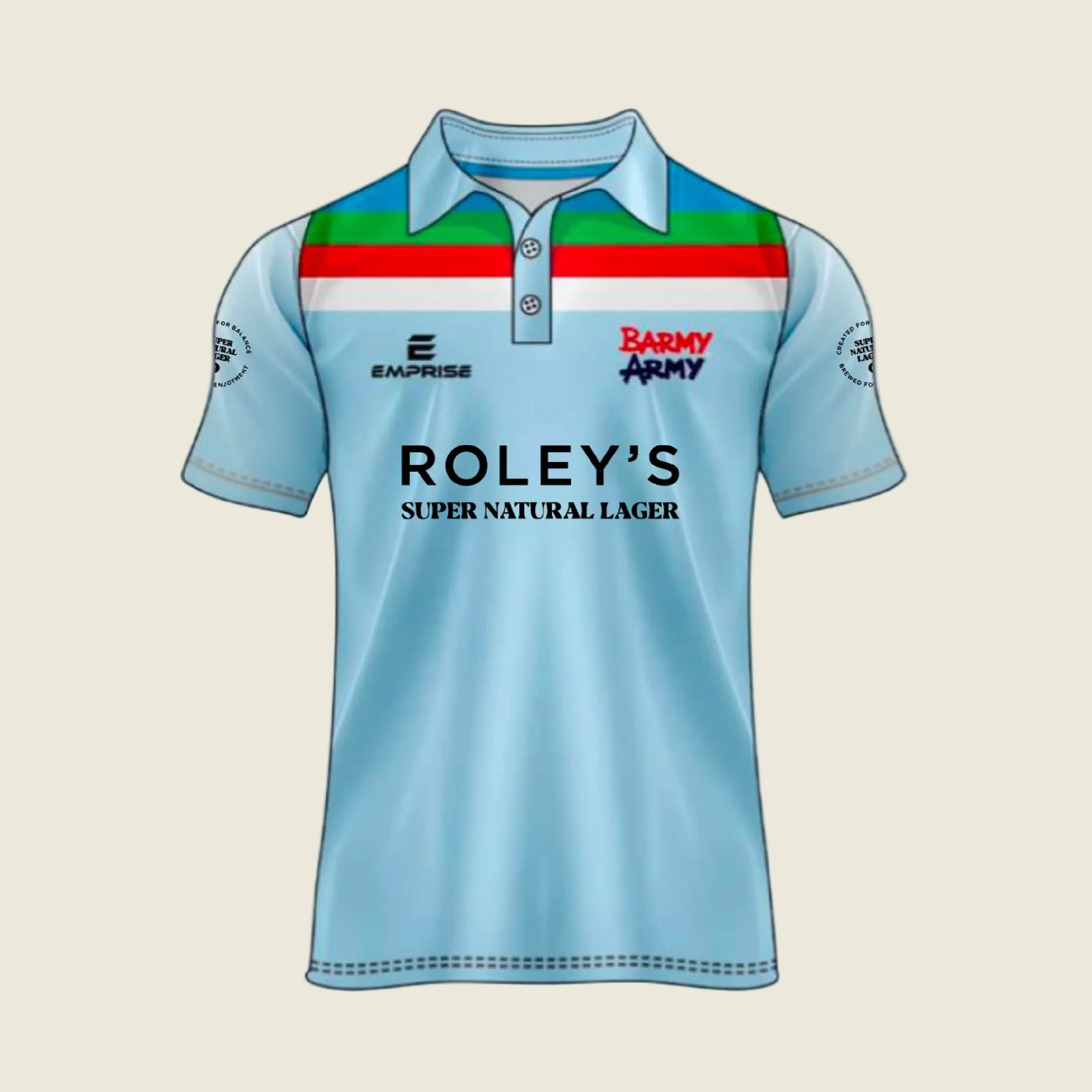 The Roley's x Barmy Army Limited Edition Bashes Jersey