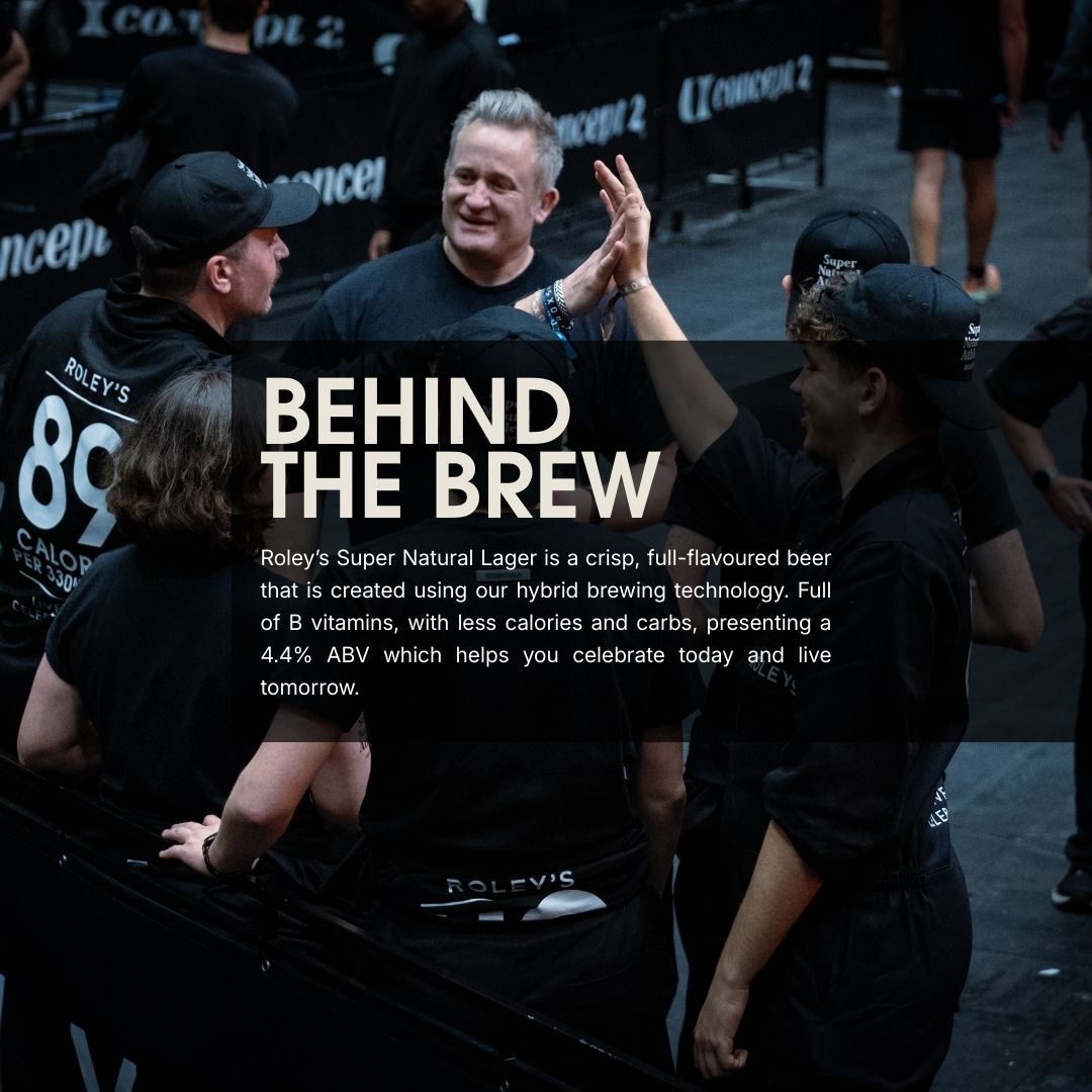 ROLEY's Super Natural Lager